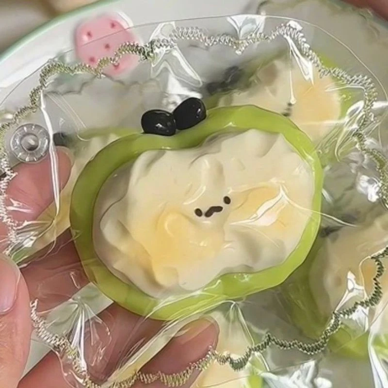 小红书同款红苹果捏捏自制食品级硅胶解压玩具捏捏乐慢回弹礼物