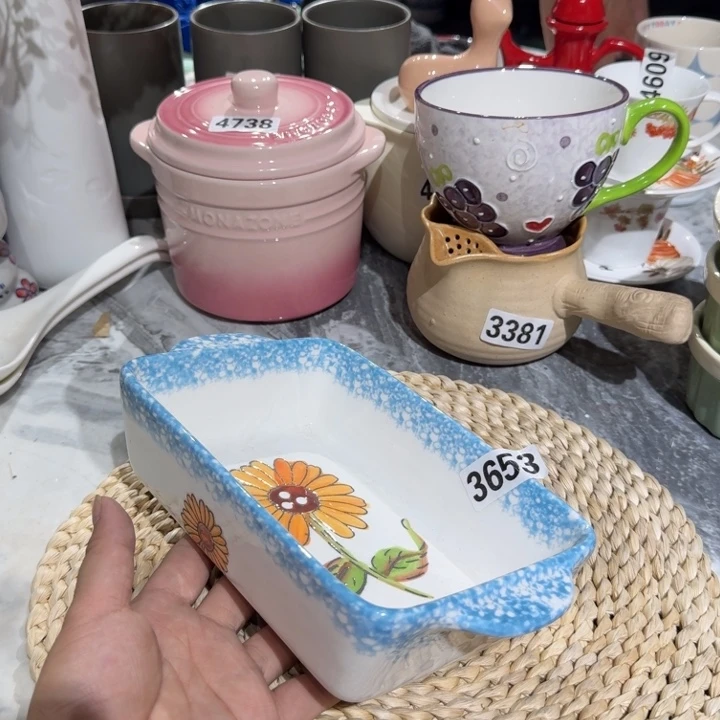 瓷片瑕疵陶瓷满15包邮3653