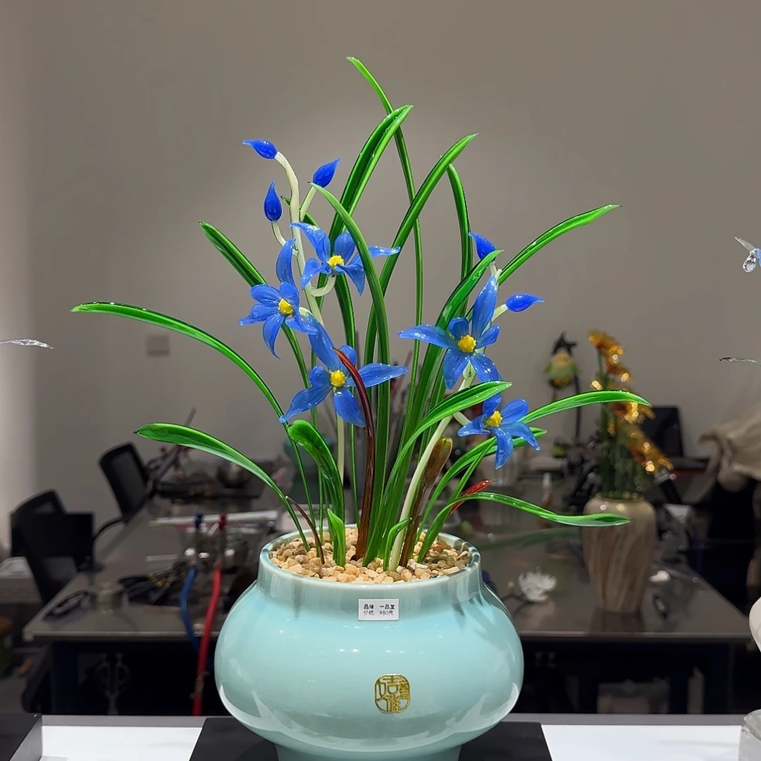 手工艺品琉璃淄博非遗手做11