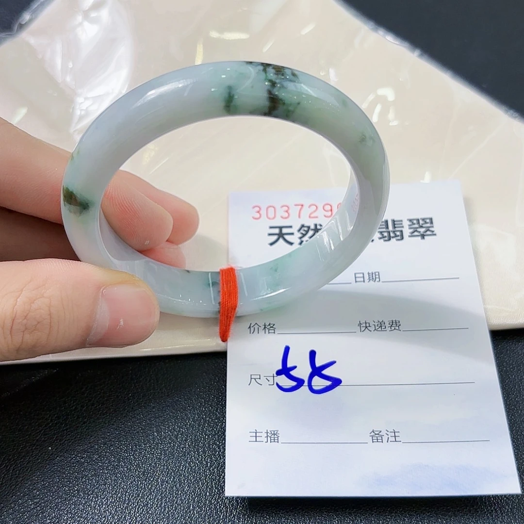 翡翠未镶嵌手镯翡翠手镯55