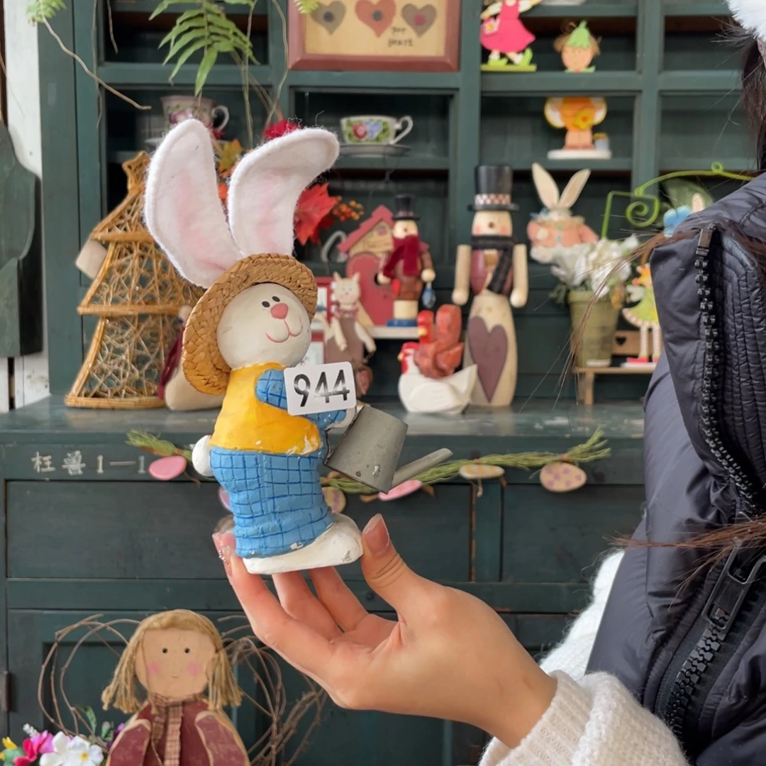 木质圣诞月福老货玩具默认微损