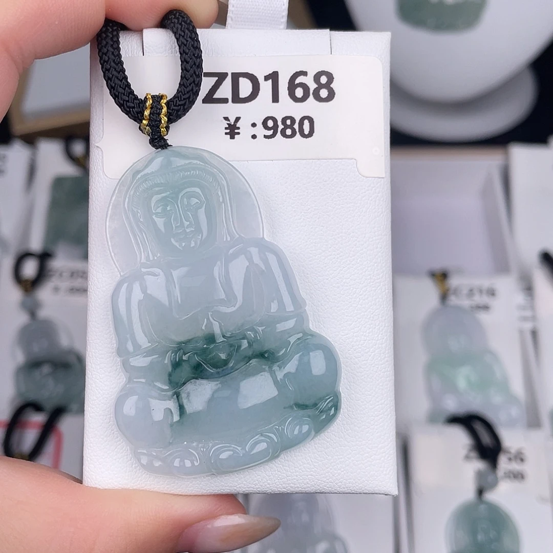 翡翠未镶嵌颈饰zd168