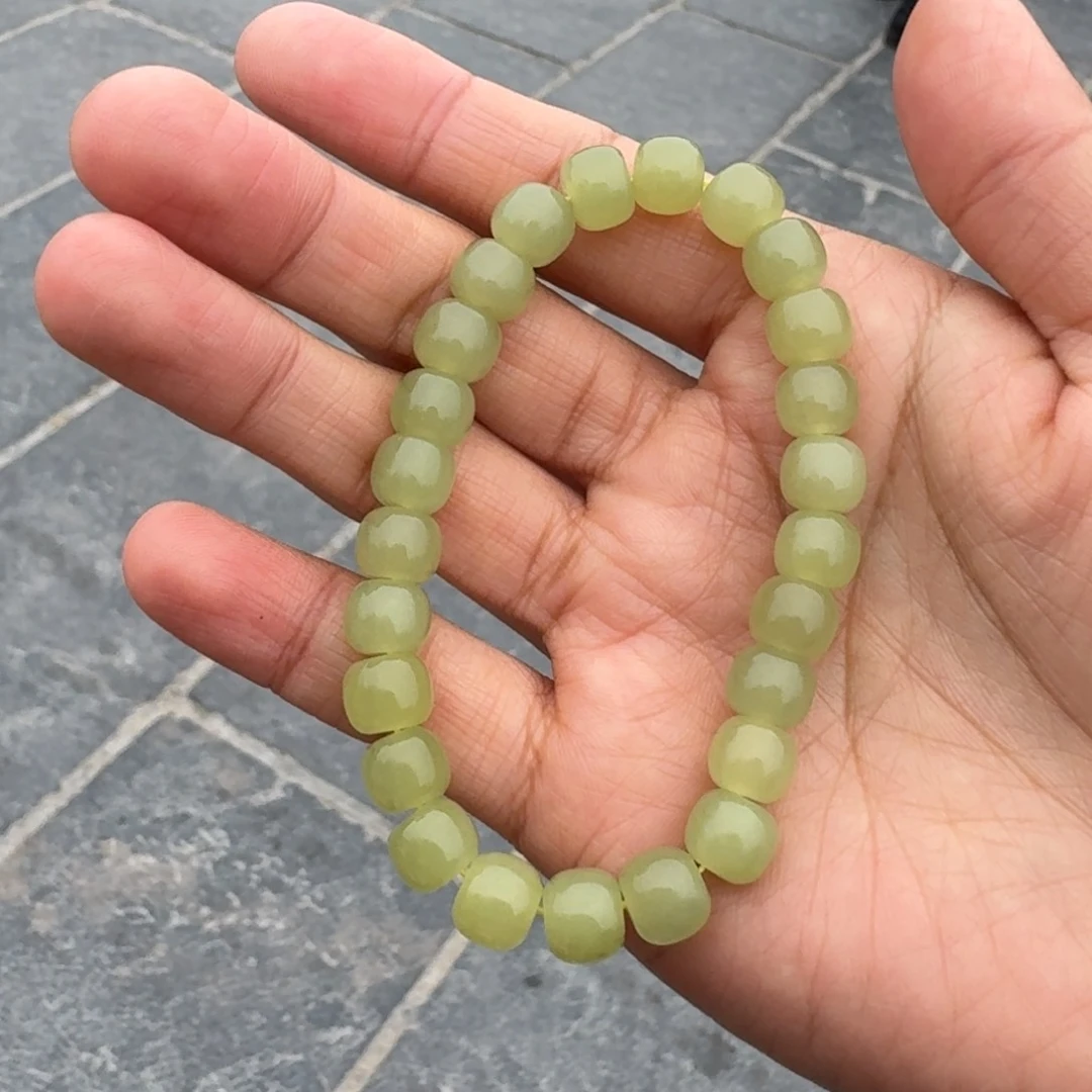 和田玉颈饰未镶嵌青黄口手串多样性拍一发一