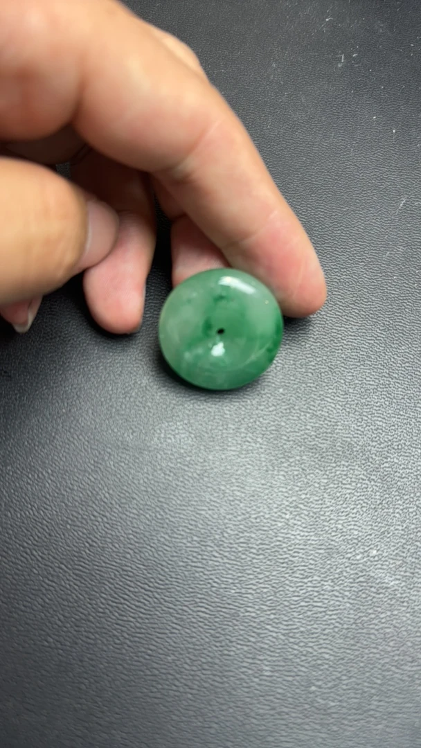 纯天然非洲翠平安扣