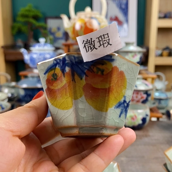 瓷片手工制作工艺精湛等特点