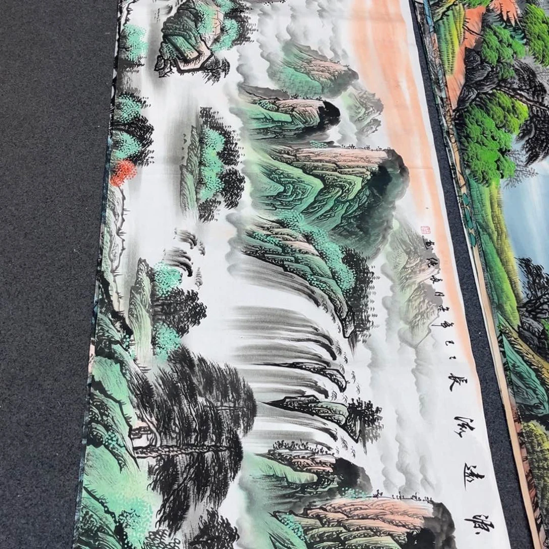 国画明月的直播间2