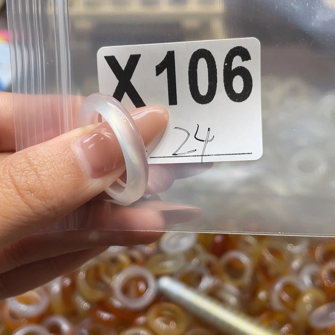 玛瑙/玉髓未镶嵌戒指106