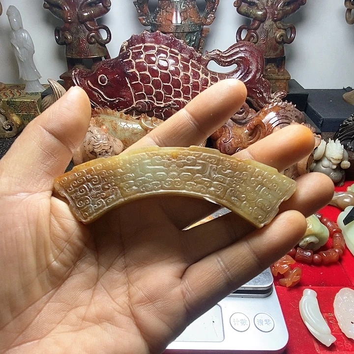 和田玉挂件未镶嵌