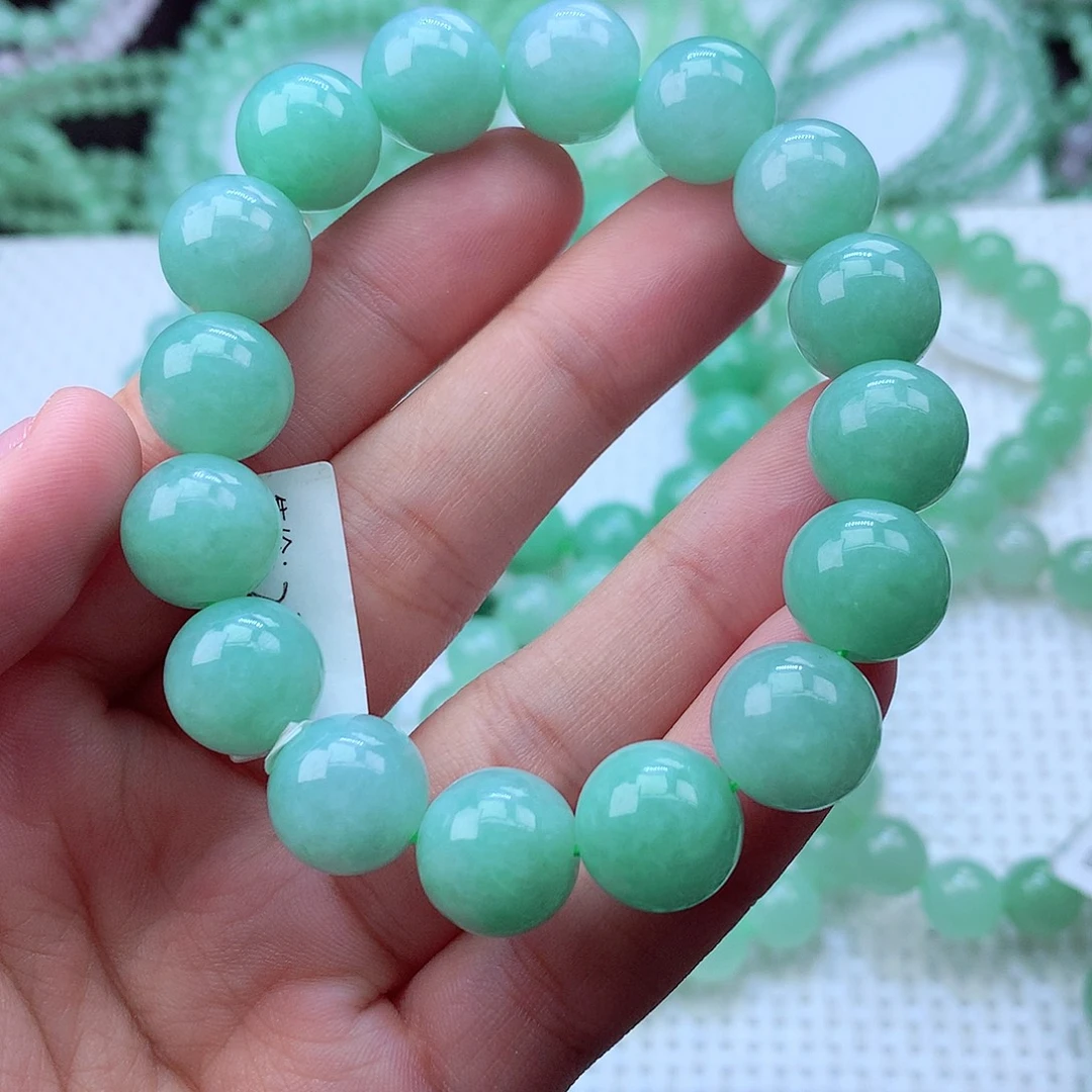 翡翠未镶嵌毛衣链