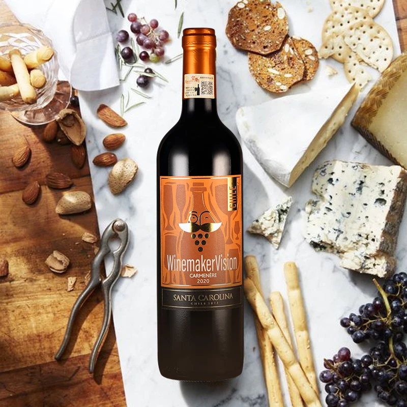 富隆胜卡罗酿酒师之选佳美娜红葡萄酒 750ml