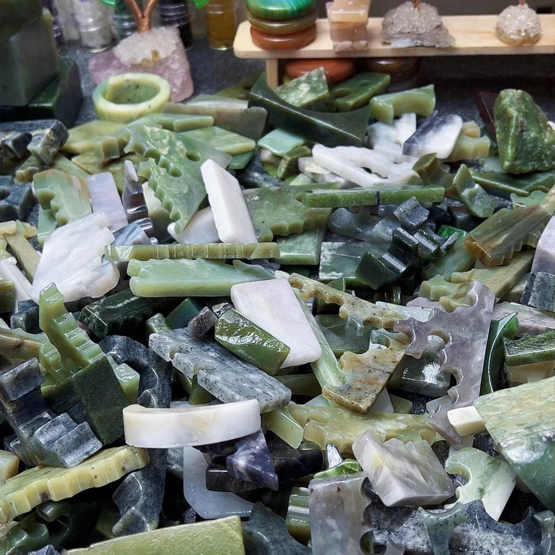 和田玉（糖玉）珠宝半成品未镶嵌