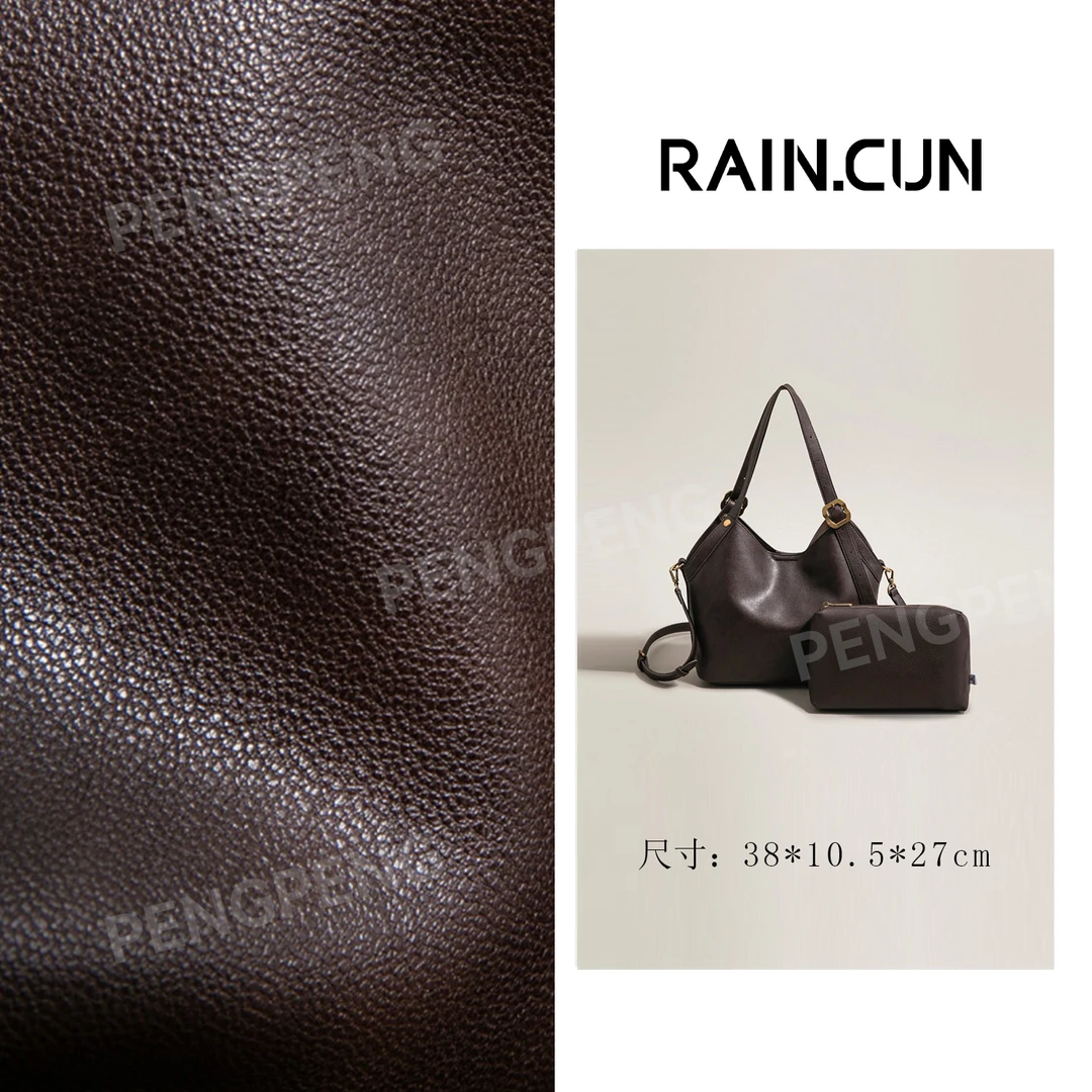 RAIN.CUN SK-63158-咖啡 轻奢女士时尚通勤小众百搭斜挎包