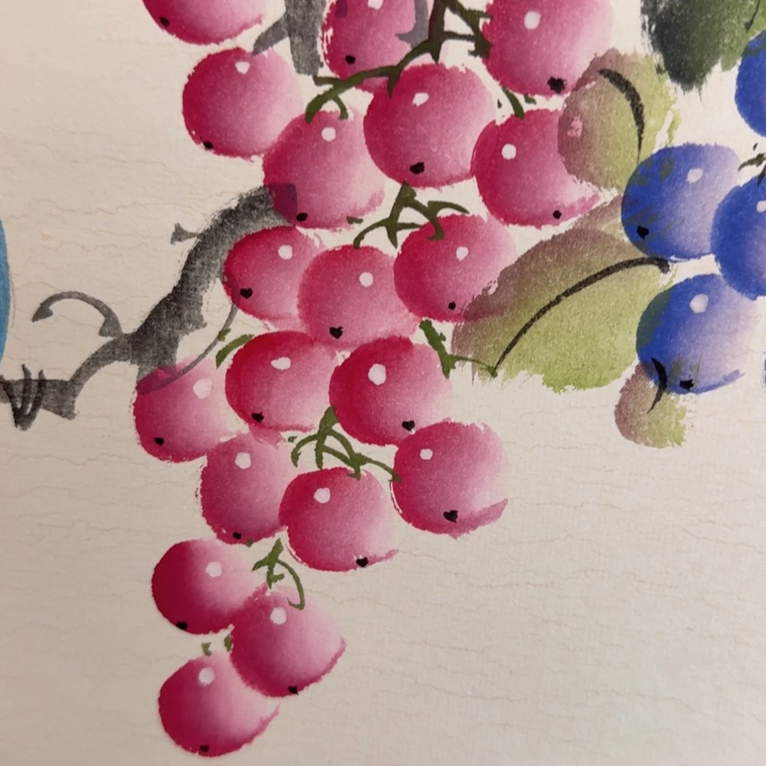 国画纯手绘山水花鸟作品