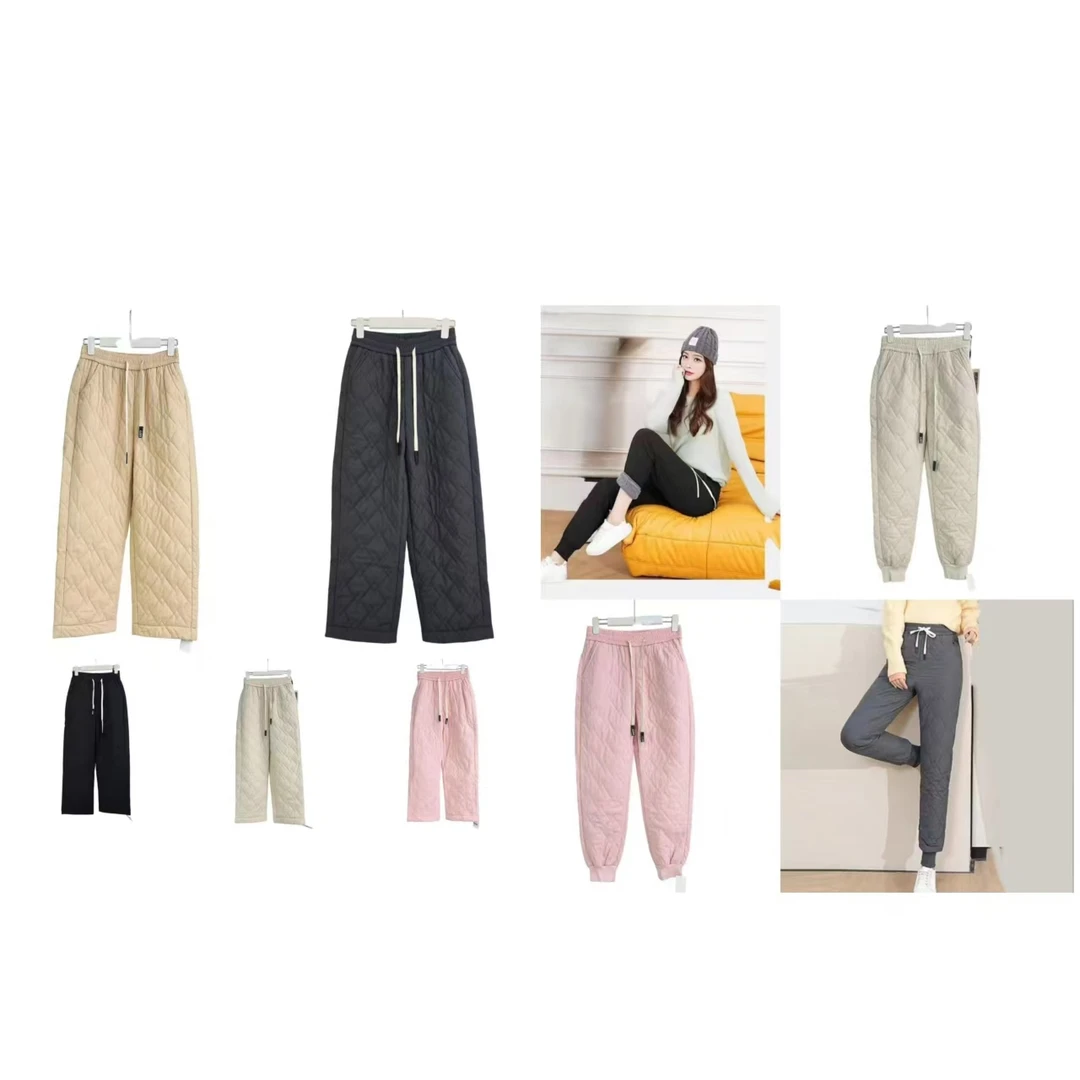 7534-直筒或收脚棉裤（颜色款式任意）