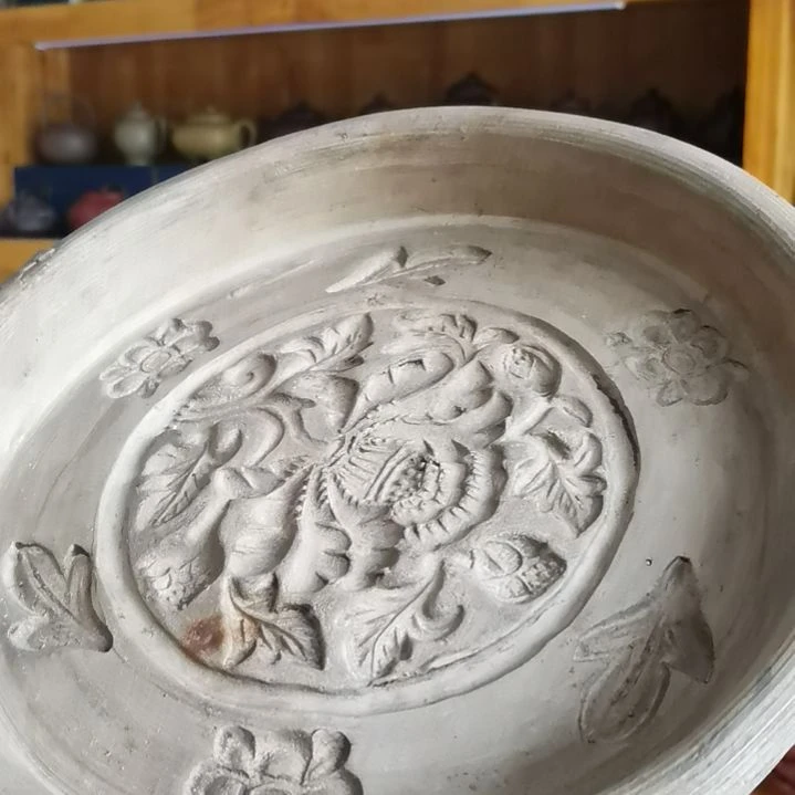 茶杯紫砂缸胎壶承直径20