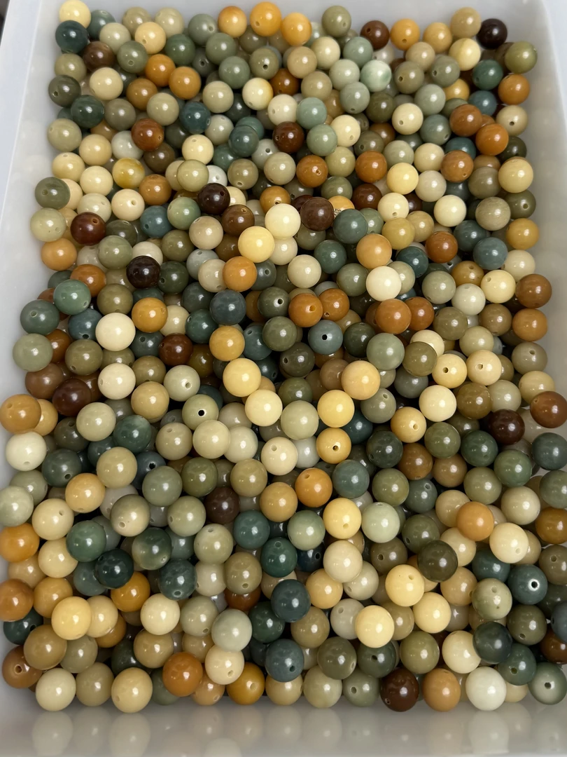 多宝天然菩提散珠精工正圆卡12