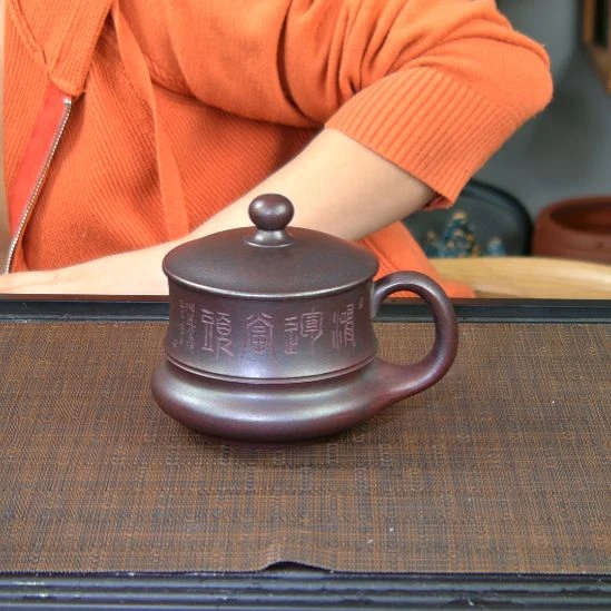 茶杯紫砂高货放漏