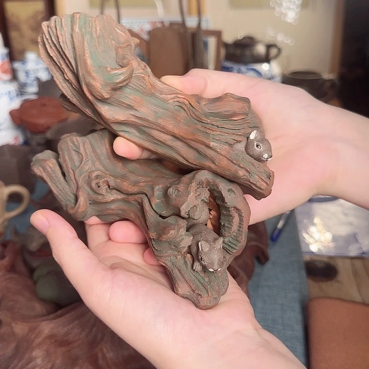 茶杯紫砂独*紫砂茶宠