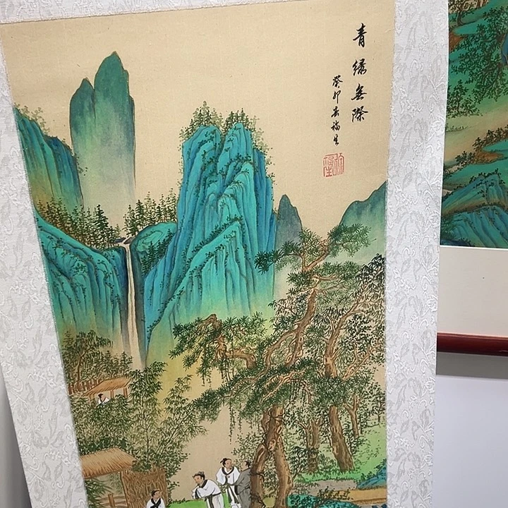 国画收藏家之心不变啊笑