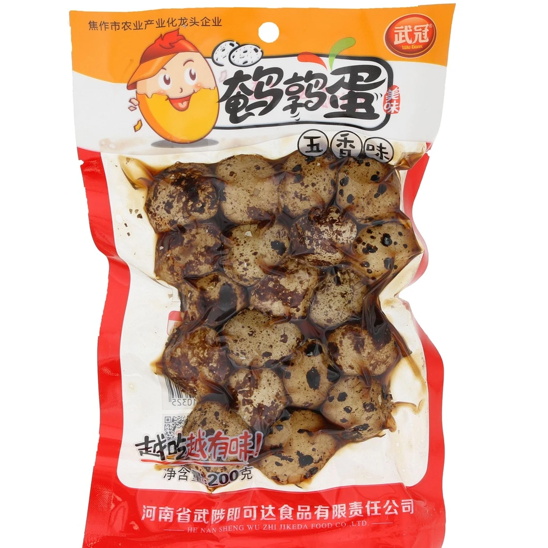 WUGUAN/武冠卤制鹌鹑蛋五香味 200g