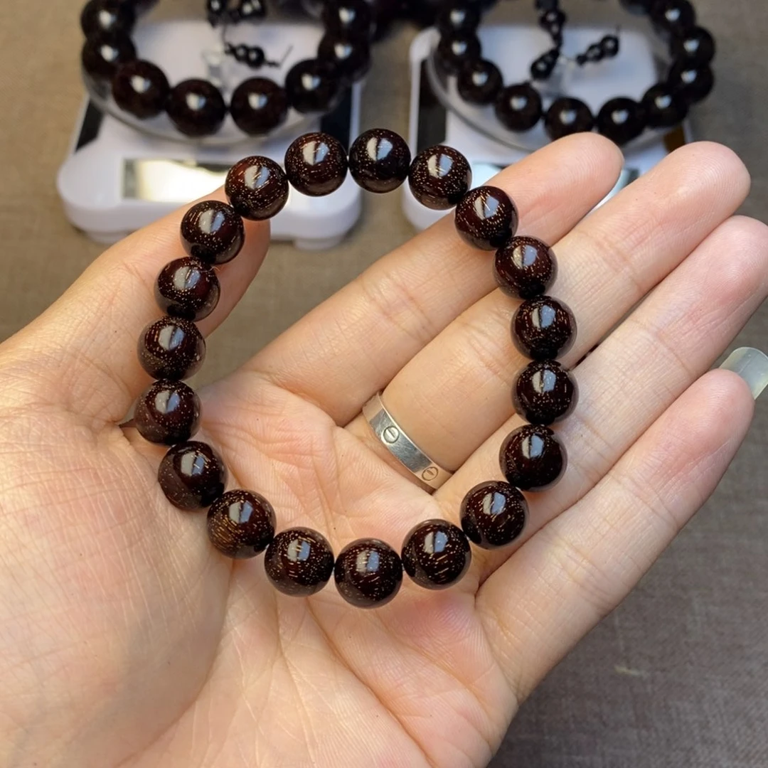 檀香紫檀（小叶紫檀）1.0 爆星单圈