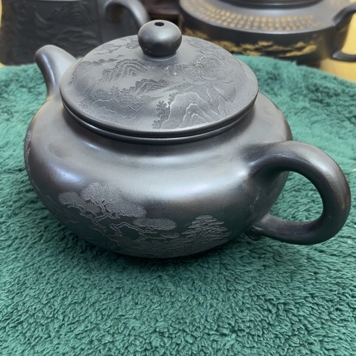 茶壶紫砂完美无暇