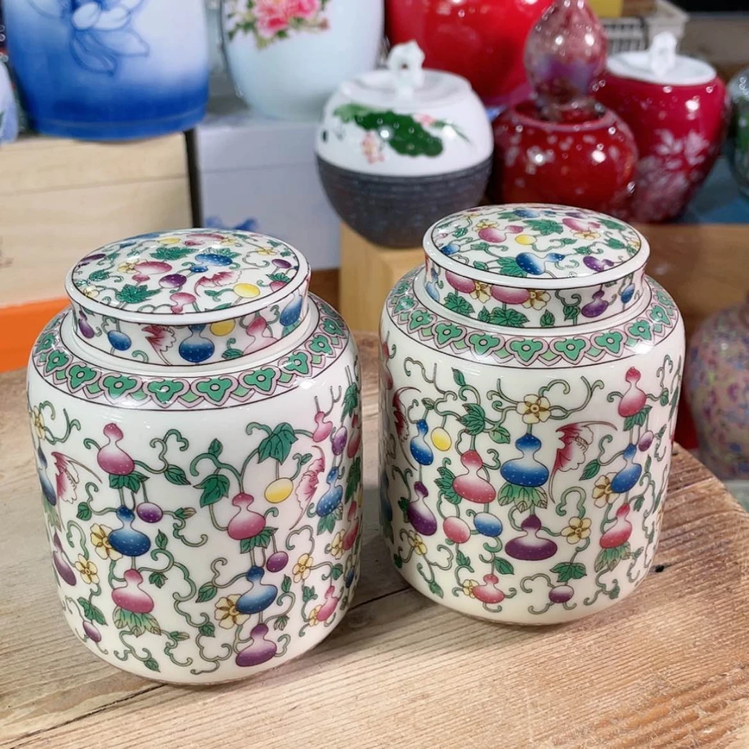【闪购商品】罐陶瓷茶叶罐密封罐