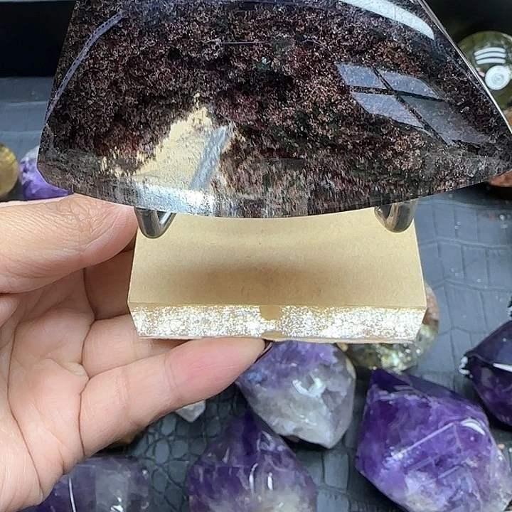 水晶摆件未镶嵌小****家