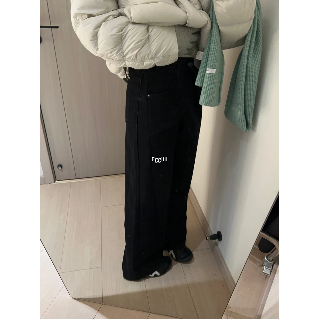 【黑金牛仔裤】多裁片防掉色牛仔裤