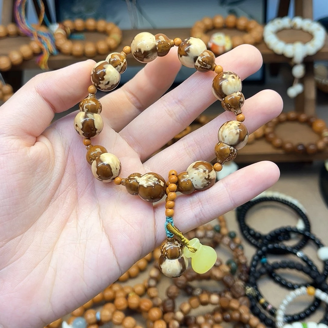 紫金鼠手串?****?葫芦手串