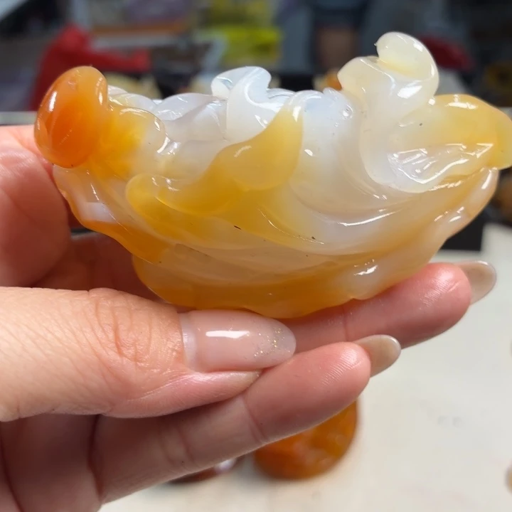 玛瑙/玉髓未镶嵌吊坠(不含链)