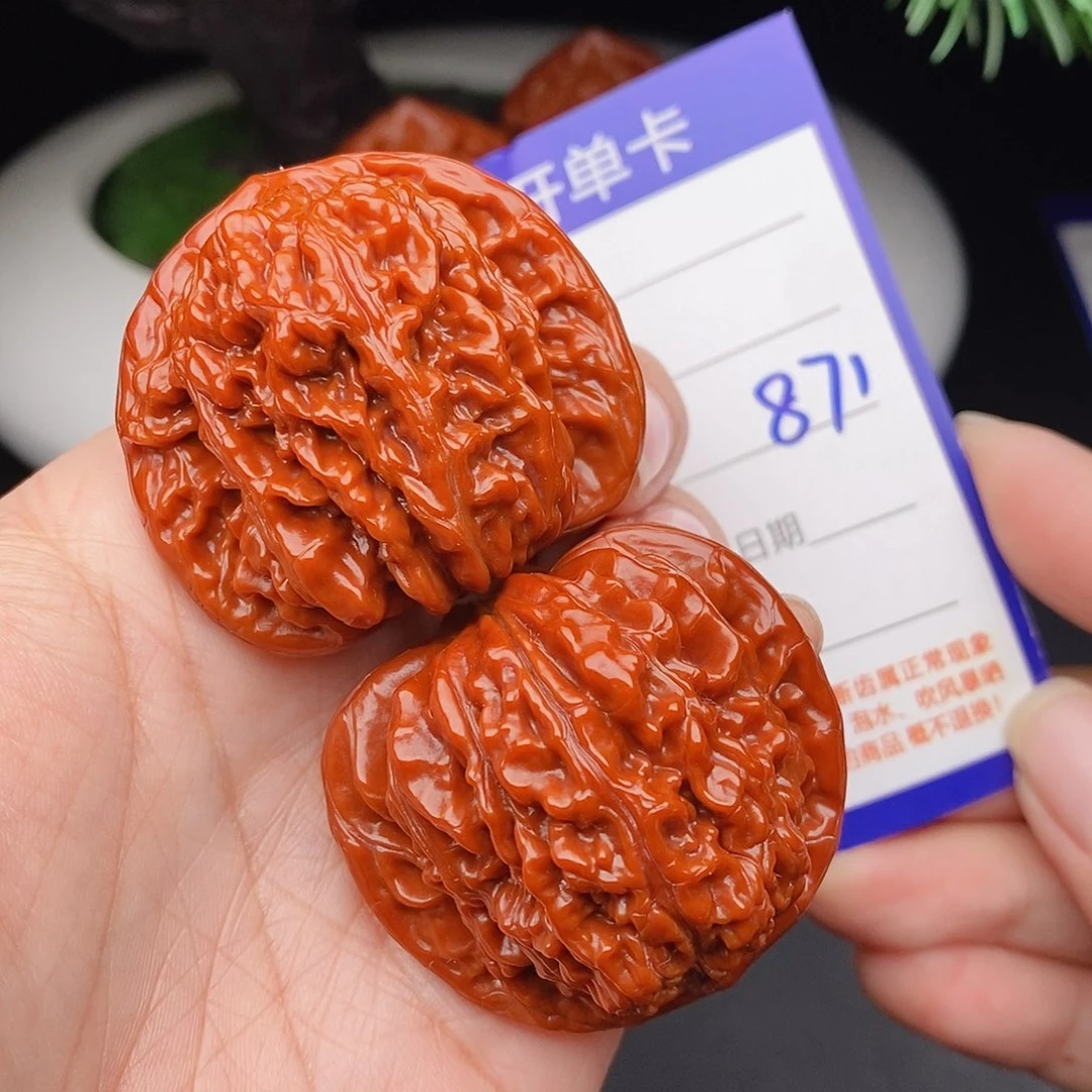 文玩核桃把件43四座楼871