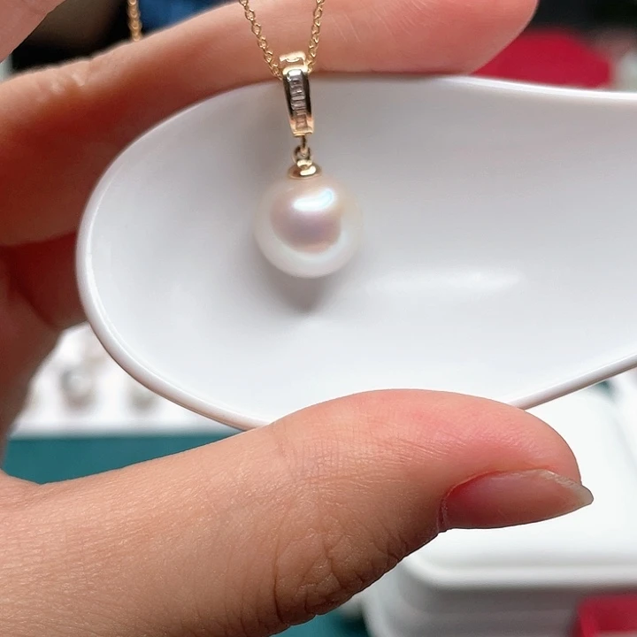 吊坠(赠链)合金淡水珍珠