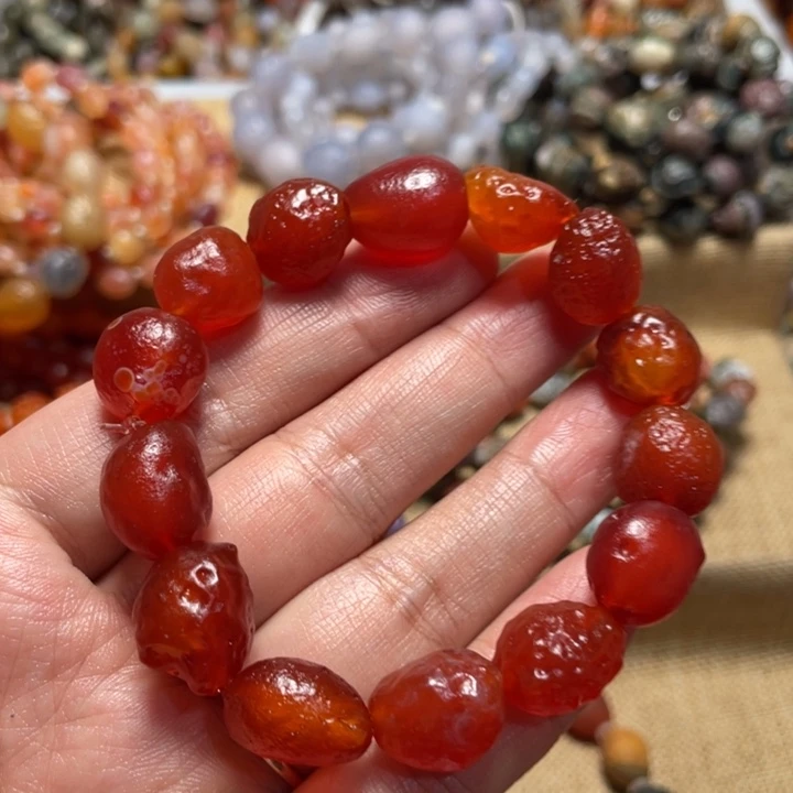 玛瑙/玉髓合金手链