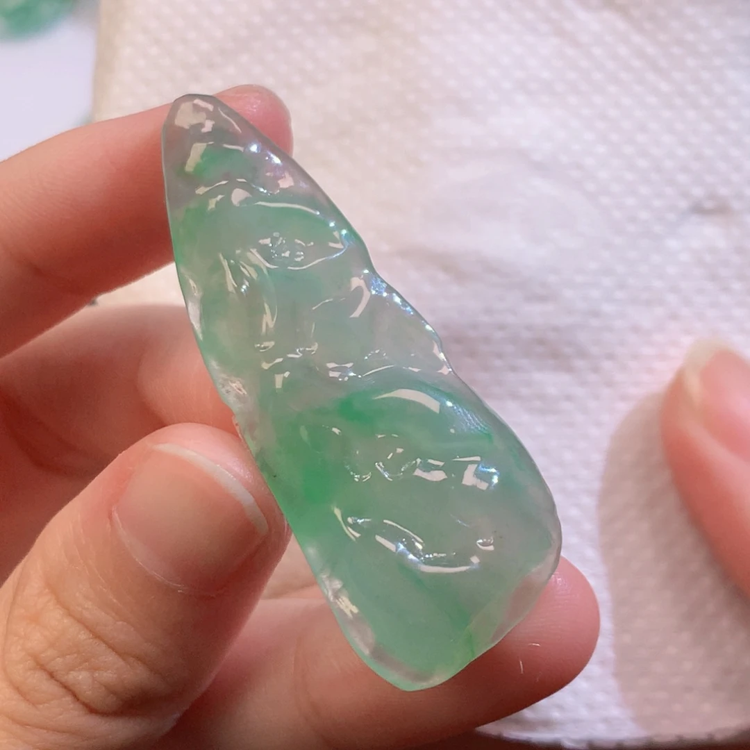 翡翠未镶嵌吊坠(不含链)436