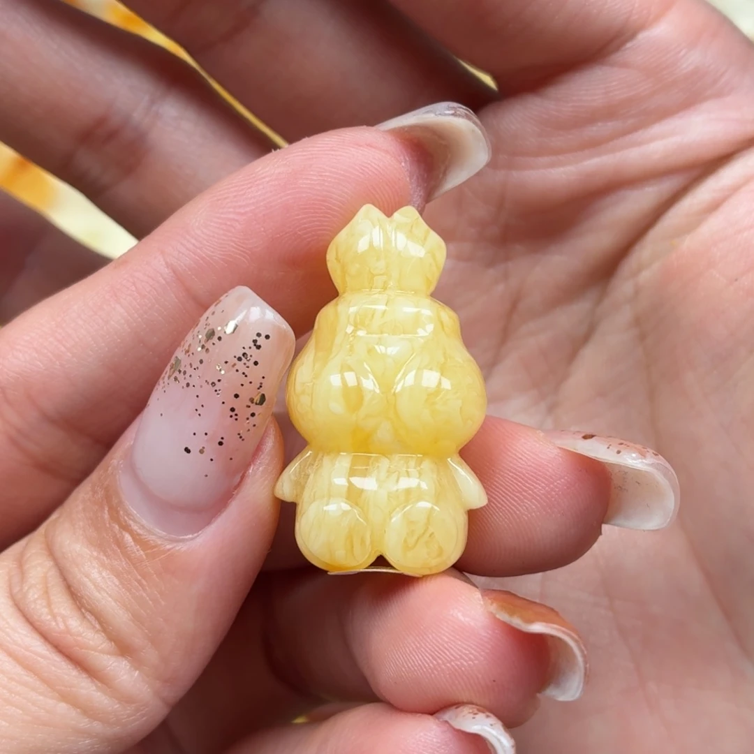 琥珀未镶嵌裸石蜜蜡