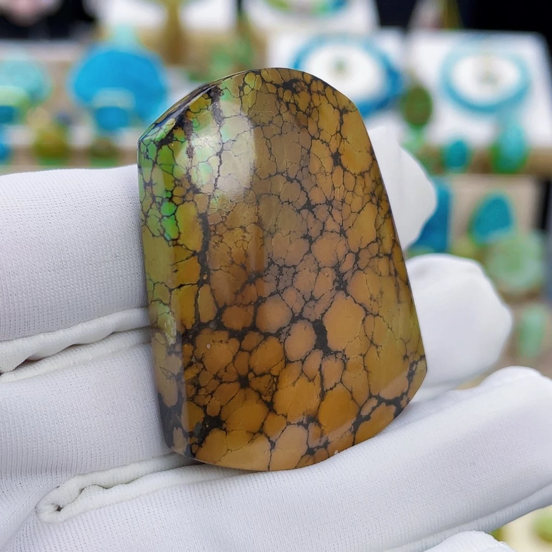 绿松石未镶嵌颈饰