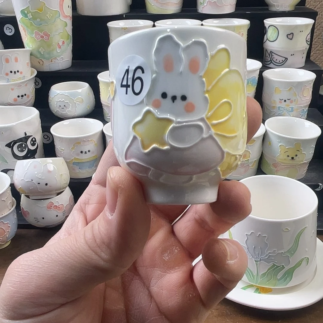 漫甜手工陶瓷杯子46