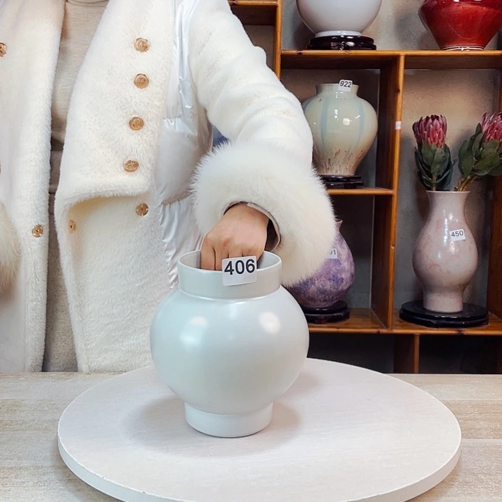 摆件C*微瑕406 景德镇陶瓷艺术精品