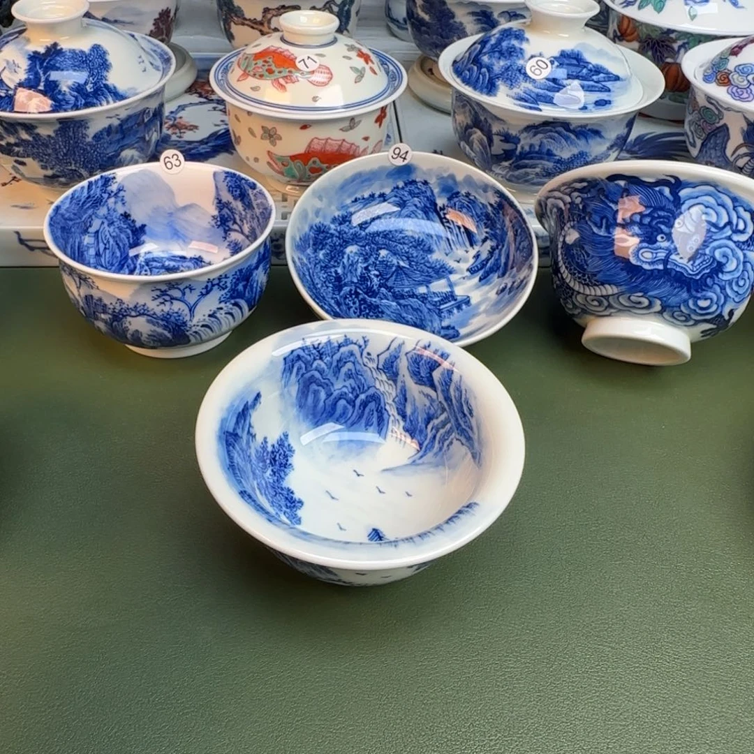 纯手工纯手绘茶具98