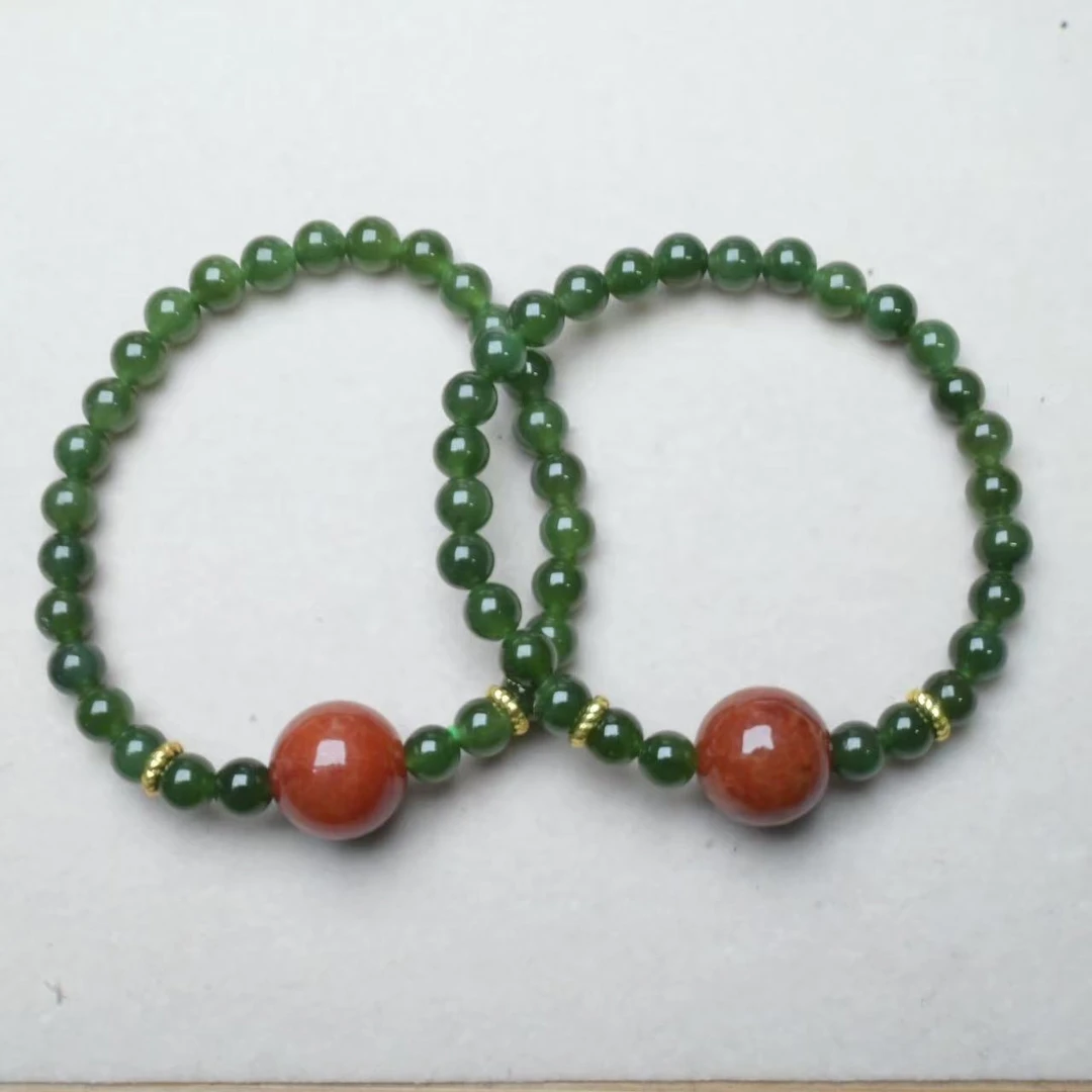 【D18】碧玉手串多样性发其一