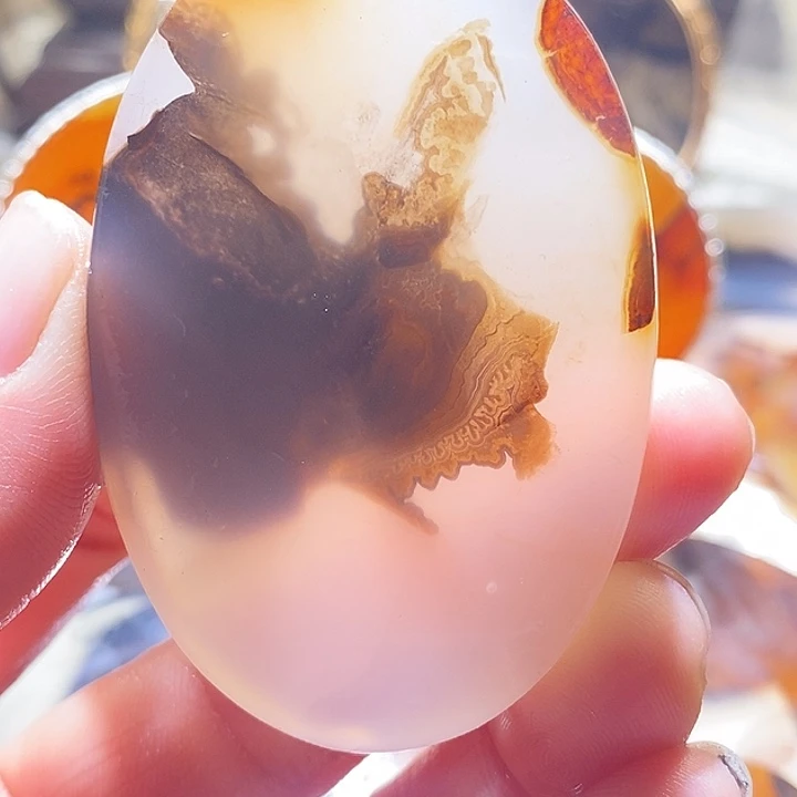 玛瑙/玉髓未镶嵌颈饰