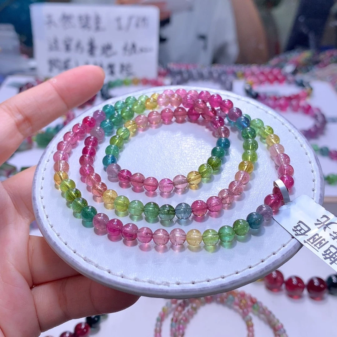 【闪购商品】未镶嵌手串碧玺5.1m