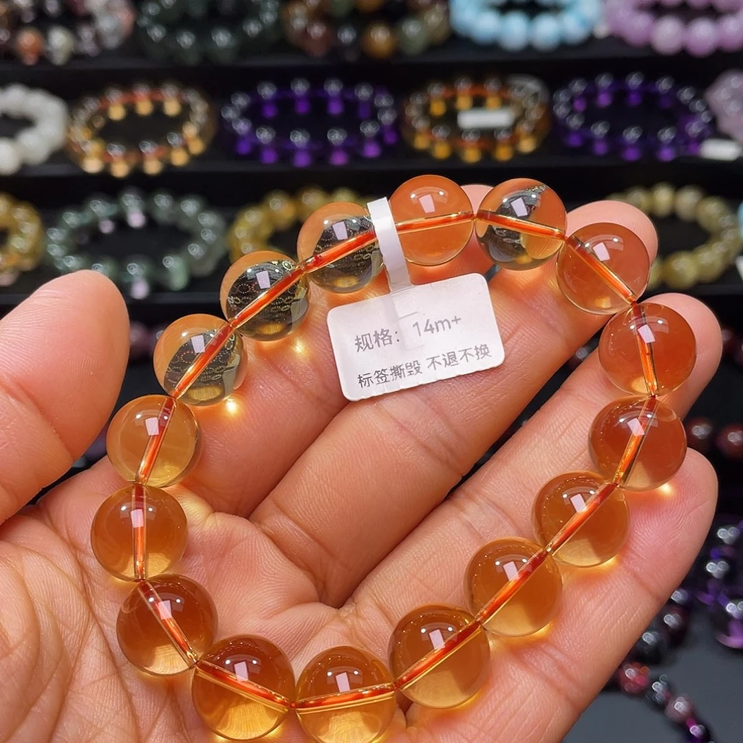 未镶嵌水晶手链巴西暴力黄