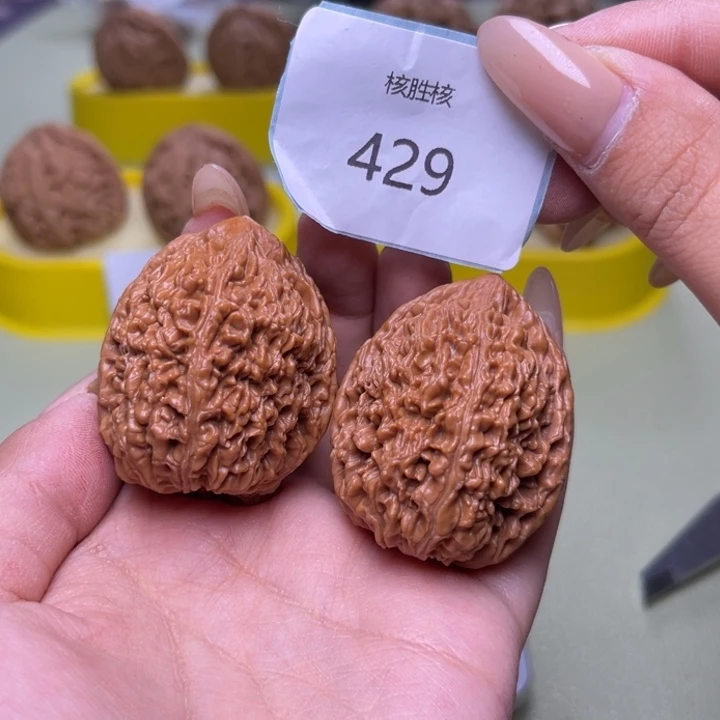 文玩核桃把件劉*賀大蒜头35.429