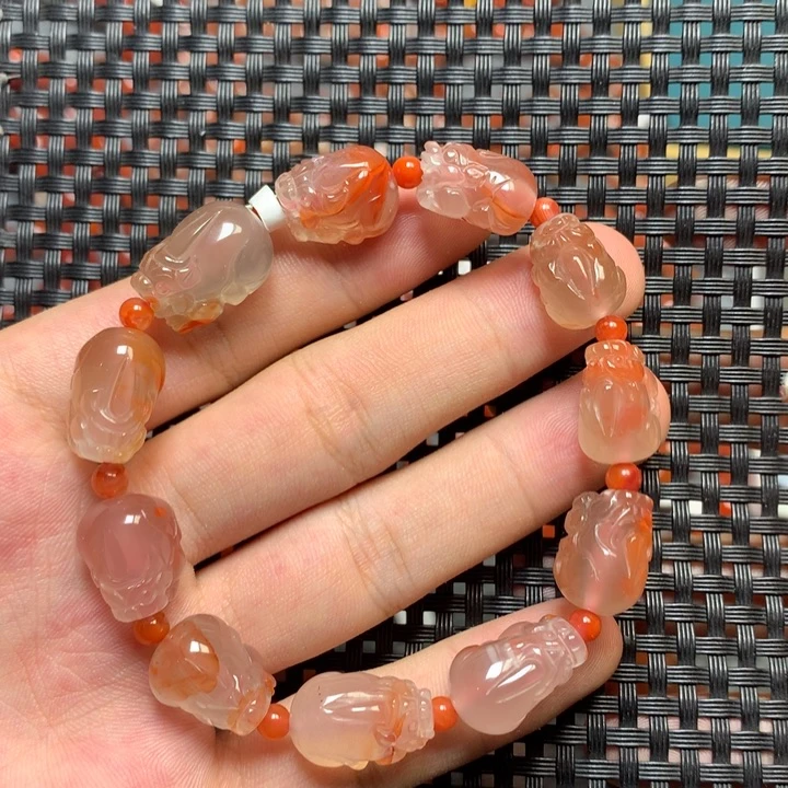 南红玛瑙未镶嵌手串
