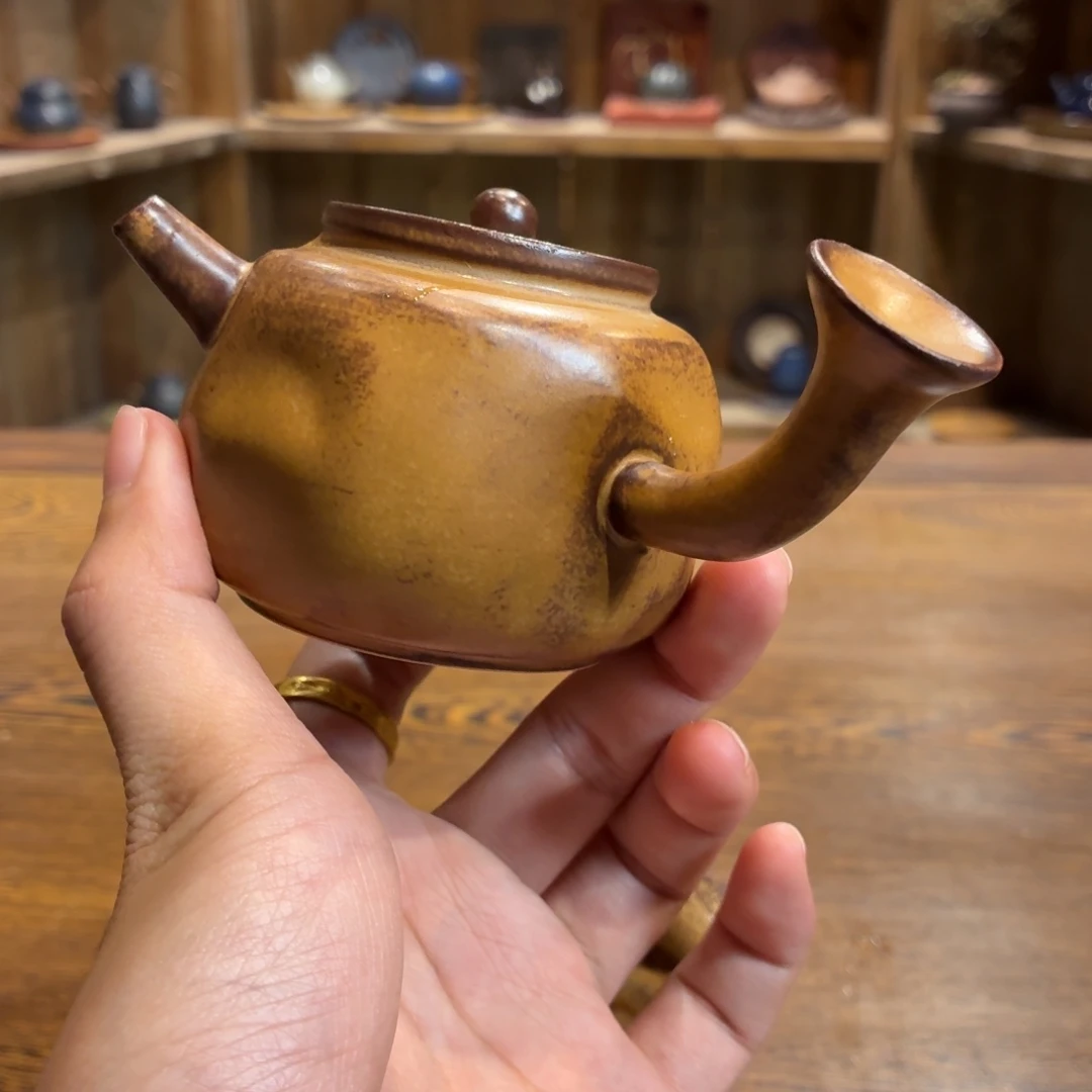 柴烧老岩泥茶器皿