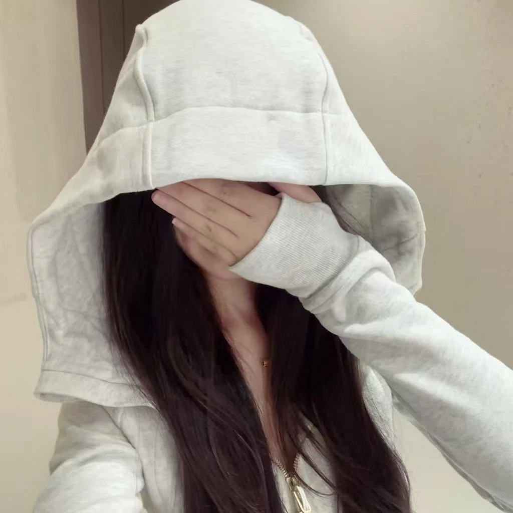 一样一样 scb修身显瘦加绒卫衣