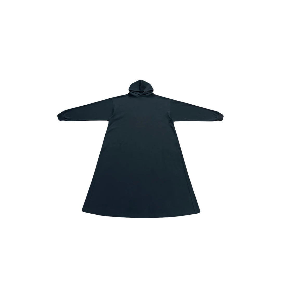 【DDAAN丹姐】平平无奇纯棉连帽长袖连衣裙卫衣长裙 YQC000024