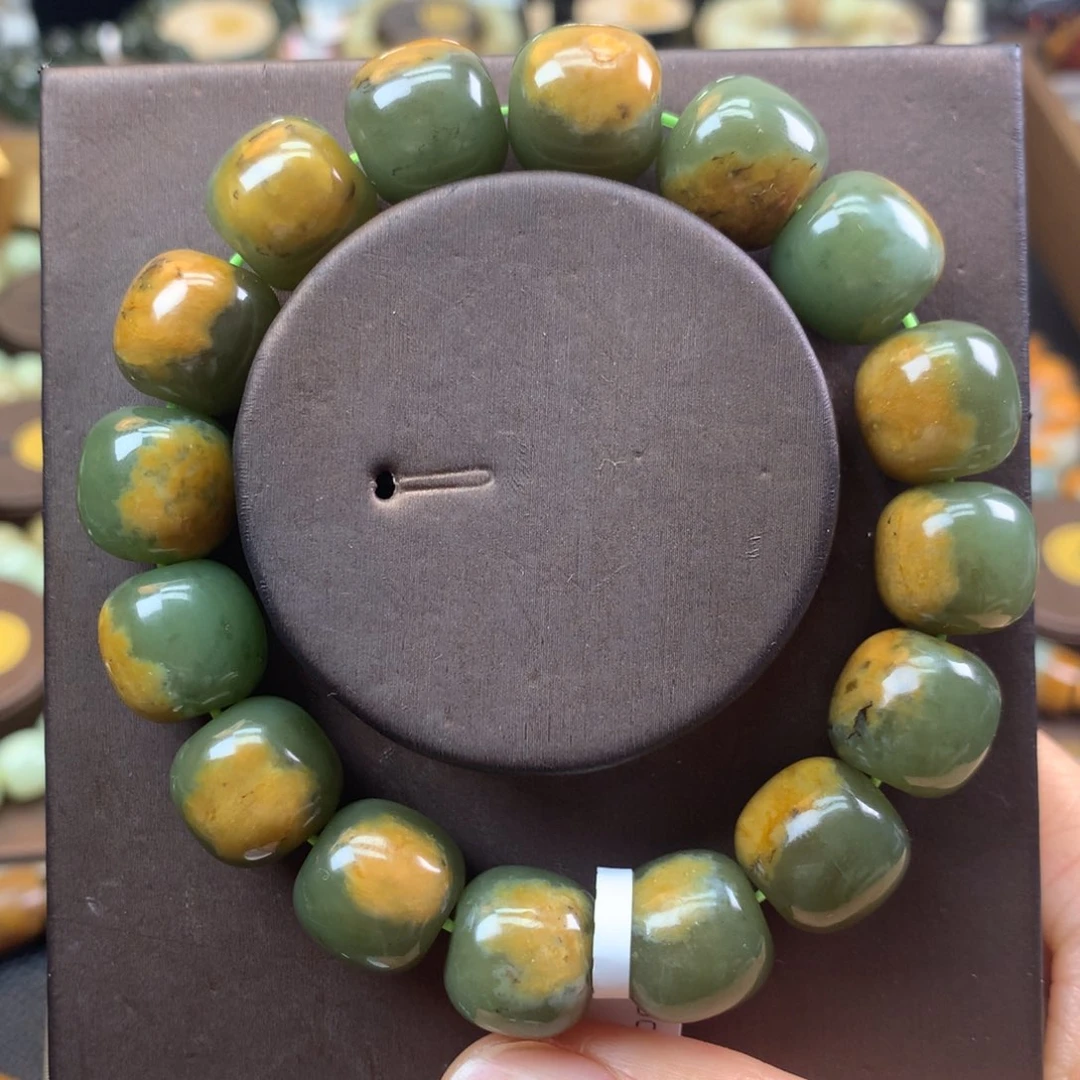 和田玉手链未镶嵌